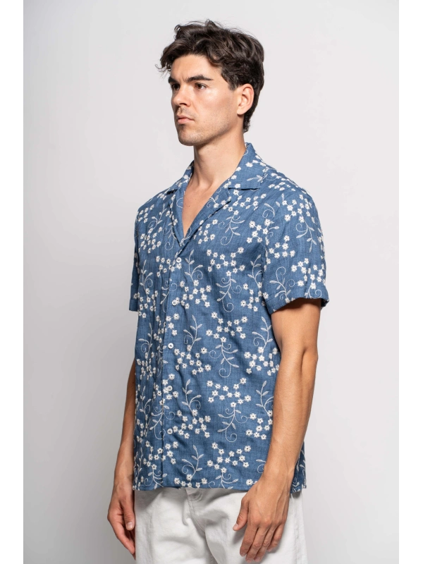 CAMICIA M/M SANGALLO CHAMBRAY 2