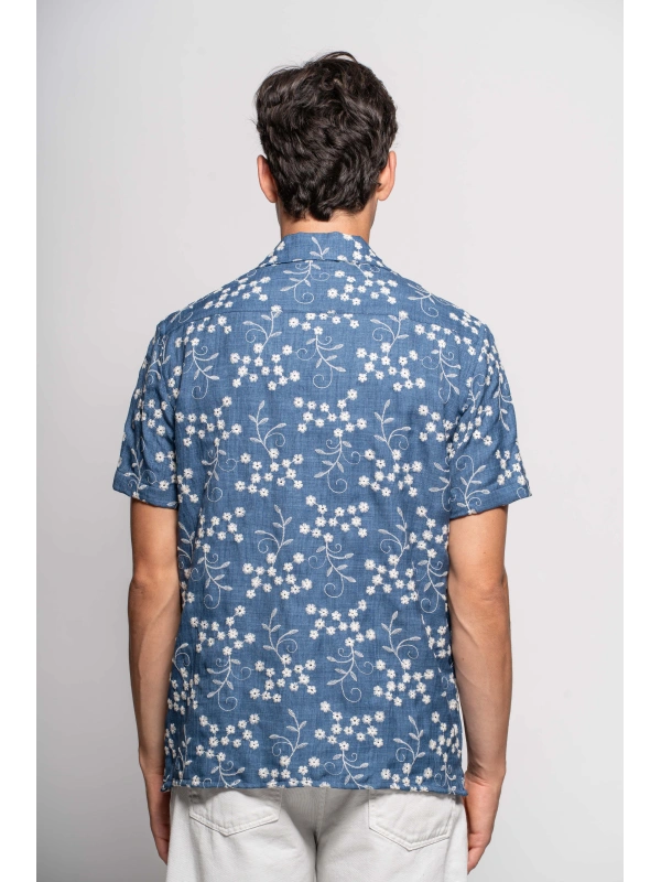 S/S SANGALLO CHAMBRAY SHIRT