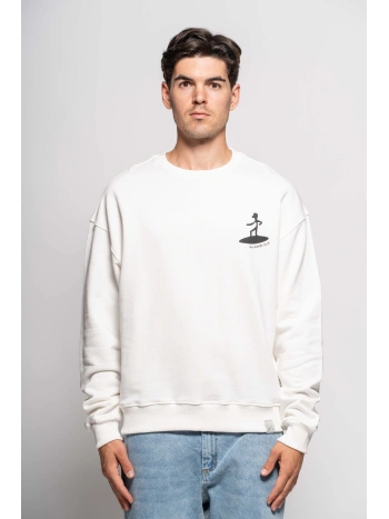 SURF PRINT SWEATSHIRT