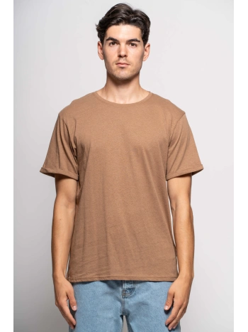 COTTON LINEN T-SHIRT
