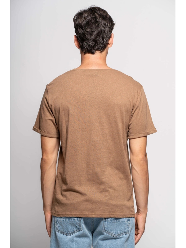 COTTON LINEN T-SHIRT