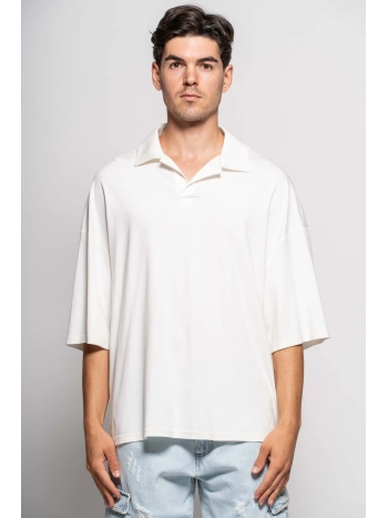 POLO SHIRT WITHOUT BUTTONS