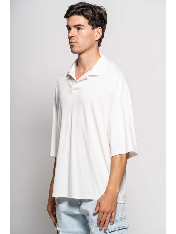POLO SHIRT WITHOUT BUTTONS