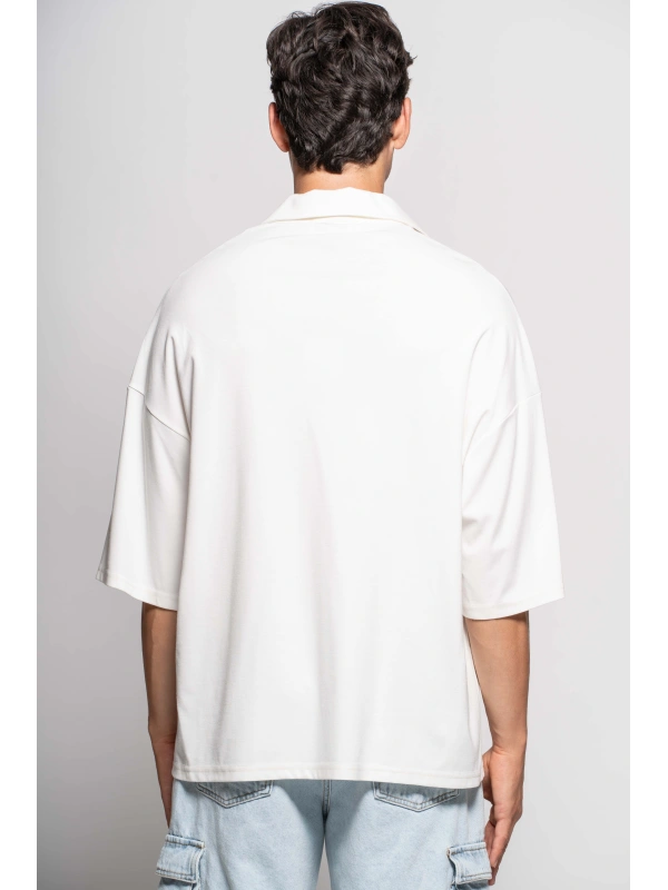 POLO SHIRT WITHOUT BUTTONS