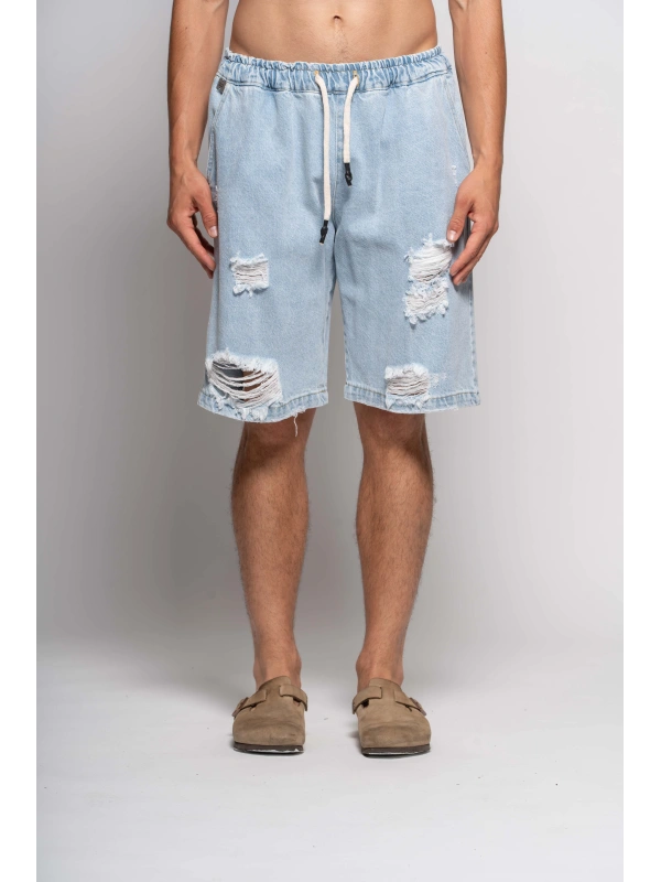 BERMUDA DENIM COUL.