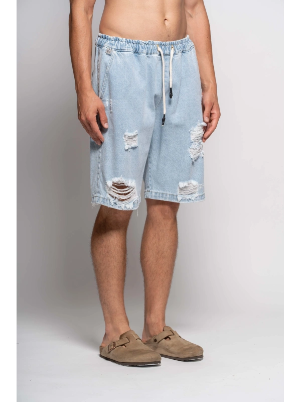 BERMUDA DENIM COUL.