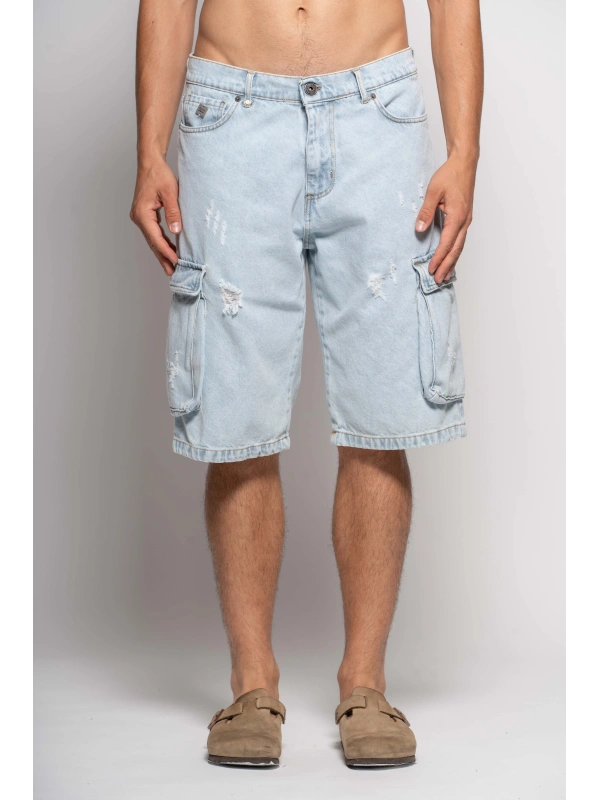 BERMUDA DENIM CARGO BLITCH