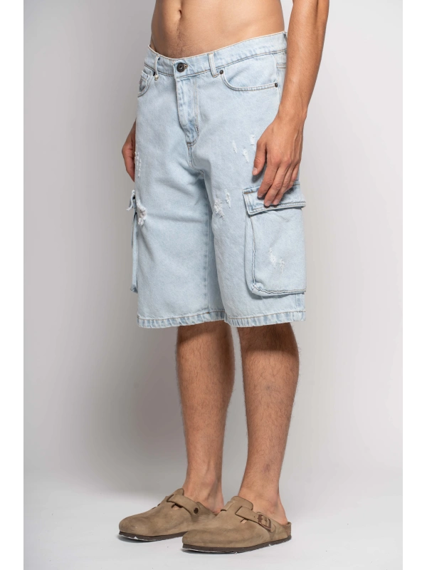 BERMUDA DENIM CARGO BLITCH