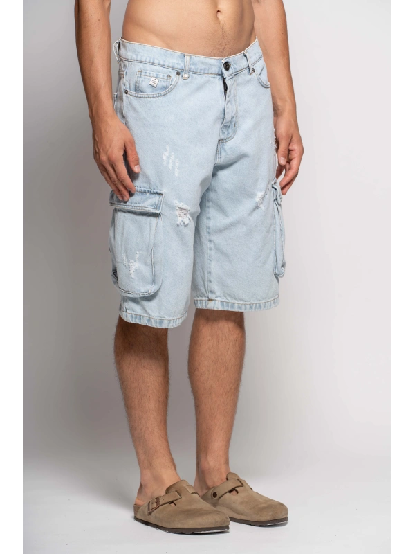 BERMUDA DENIM CARGO BLITCH