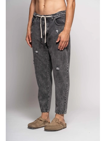 JEANS COULISSE BLACK