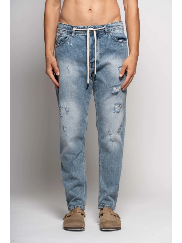 JEANS COULISSE ROTTURE