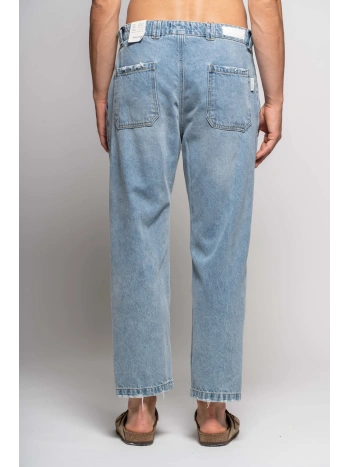 PALAZZA JEANS WITH WIDE BUCKLES