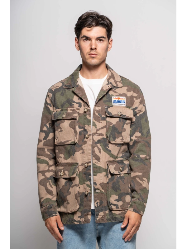 CAMOUFLAGE OVERSHIRT