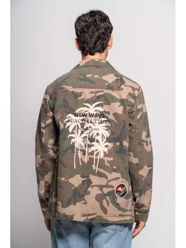 CAMOUFLAGE OVERSHIRT