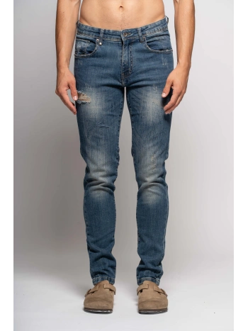 REGULAR JEANS MENDED