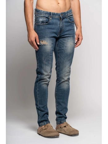 REGULAR JEANS MENDED