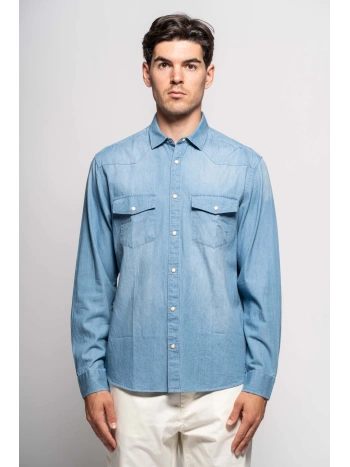 CAMICIA DENIM CAMPIONE