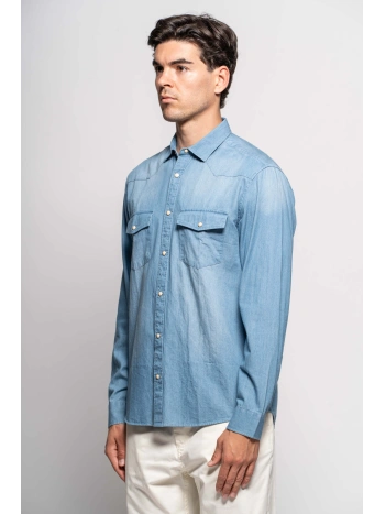 CAMICIA DENIM CAMPIONE