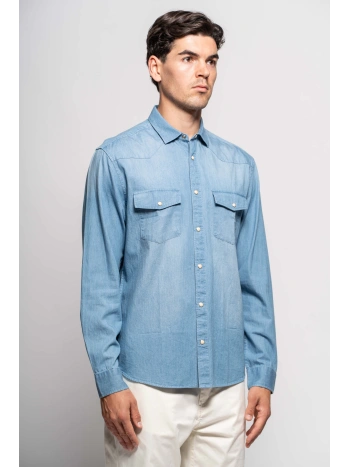 CAMICIA DENIM CAMPIONE