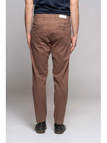 SATIN CHINO PANTS
