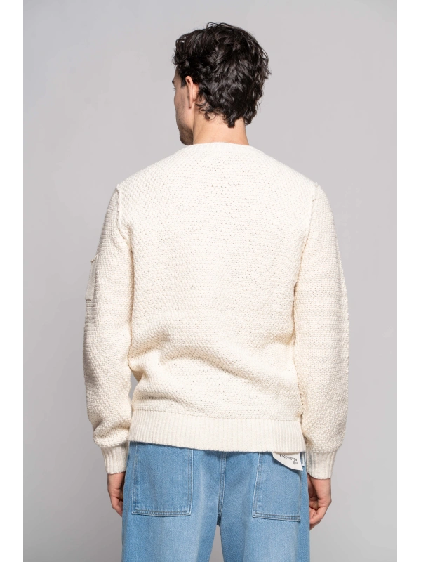SLUB CREW NECK