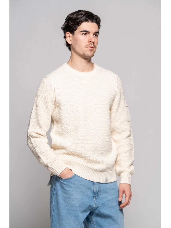 SLUB CREW NECK