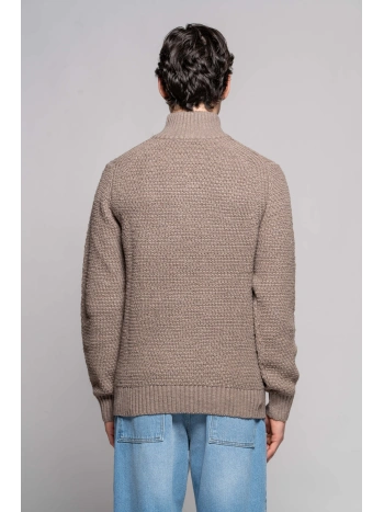 LUPO ZIP SLUB NOTTE