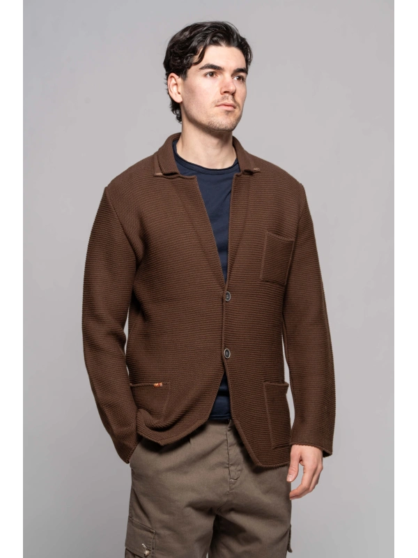 LINKS KNIT JACKET