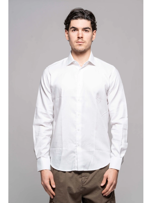 CAMICIA UOMO JAQUARD