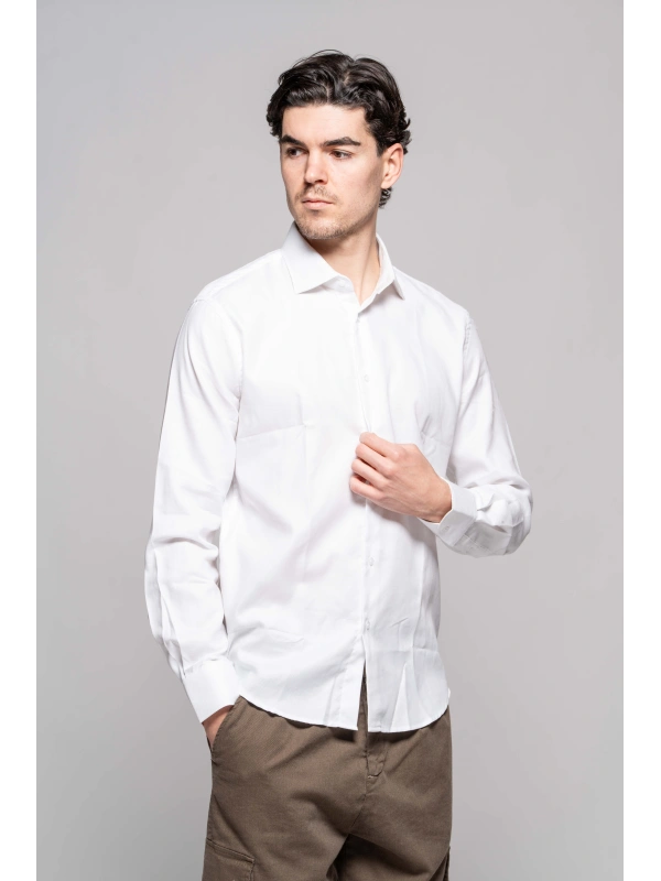 MEN'S JAQUARD SHIRT
