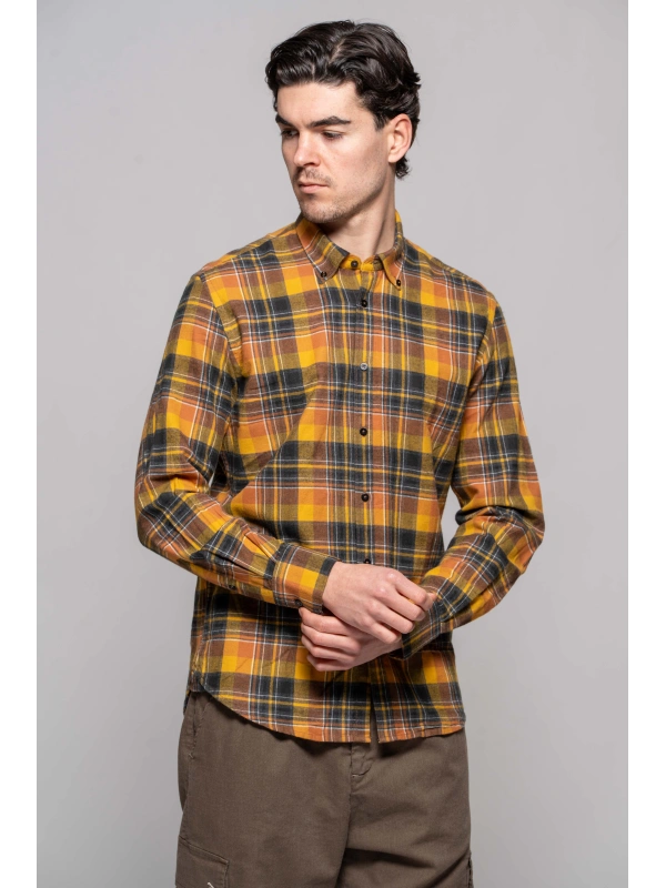 CHECK FLANNEL SHIRT