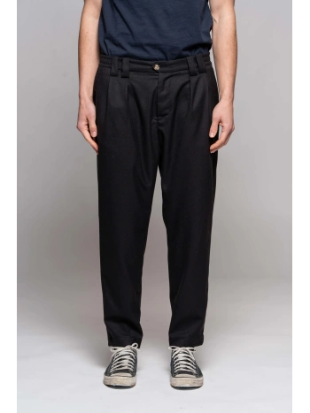 PANTALONE DOPPIA PENCE PANNO CAMEL