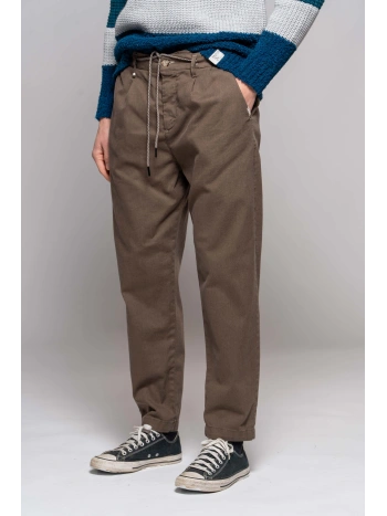 PANT.COULISSE RICAMI SABBIA