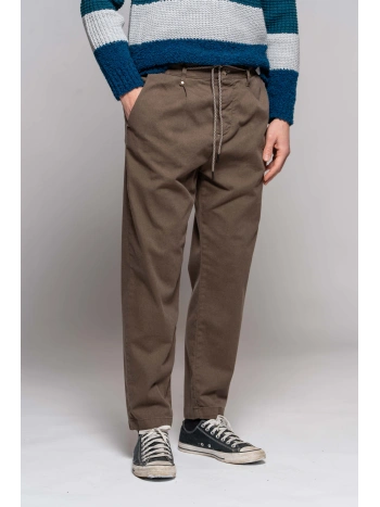 PANT.COULISSE RICAMI SABBIA