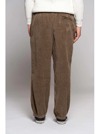 HAMMERED VELVET TROUSERS