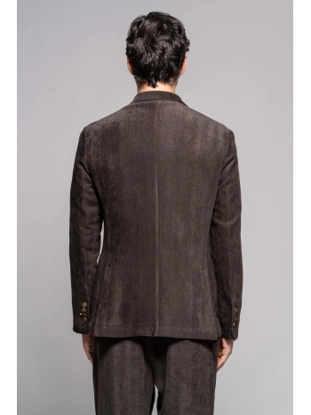 VELVET EFFECT FRINGE JACKET