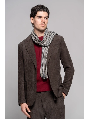 VELVET EFFECT FRINGE JACKET