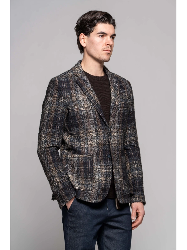 CHECKED JACKET