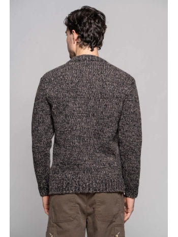 MELANGE CREW NECK SWEATER