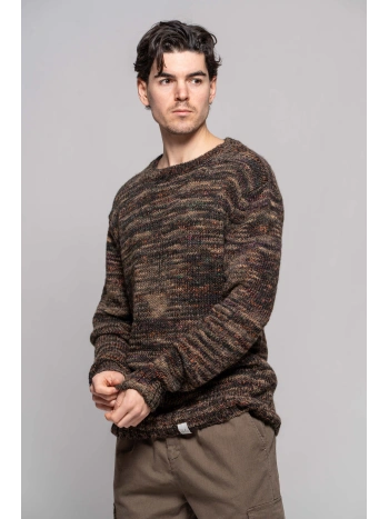 MAGLIA GIROCOLLO PAVONE