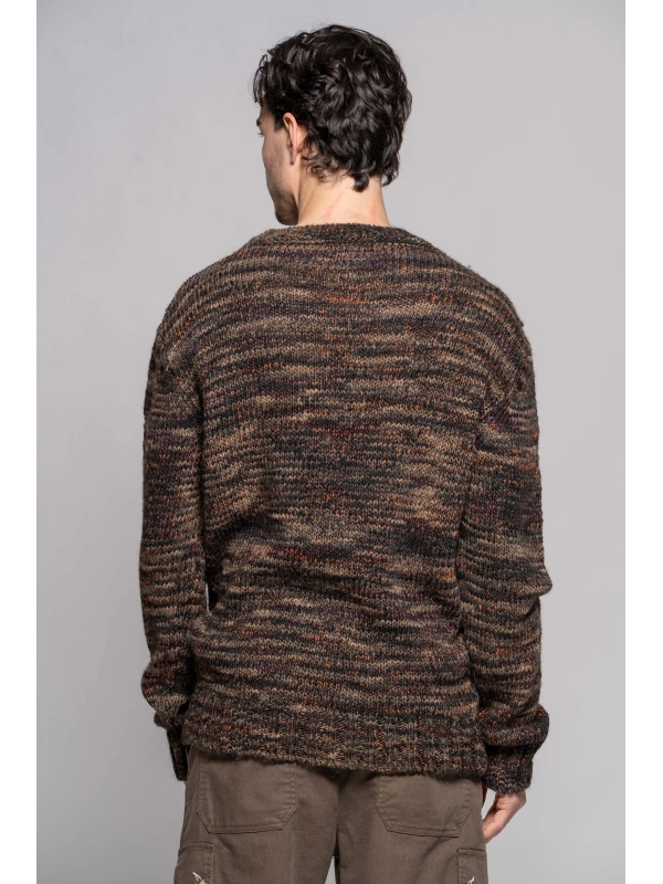 MAGLIA GIROCOLLO PAVONE
