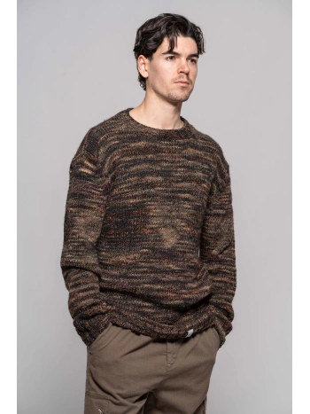 MAGLIA GIROCOLLO PAVONE