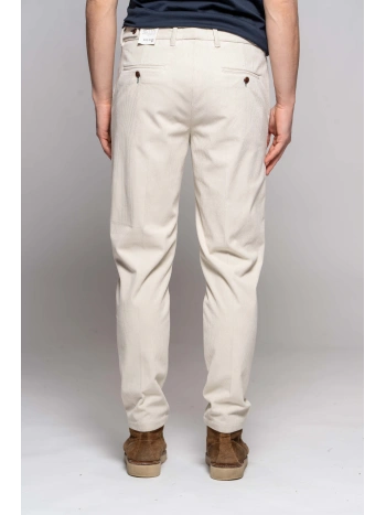 CHINO VELLUTO BLU