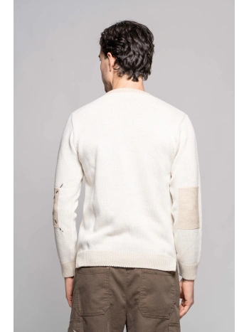 MAGLIA TOPPE PUNT.BICOL MORO/BLU