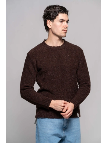 MAGLIA GIRO COUCLE' VIOLA