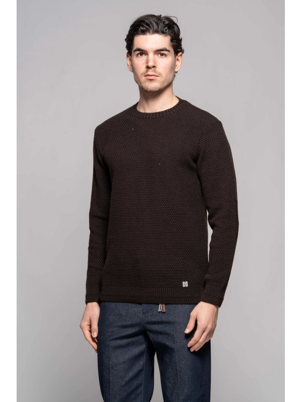MAGLIA B.COLORE CHICCO RISO PRUGNA/BLU