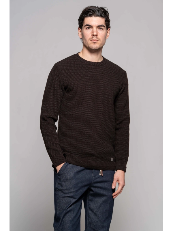 MAGLIA B.COLORE CHICCO RISO PRUGNA/BLU