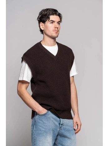 MAGLIA GILET SCOLLO V