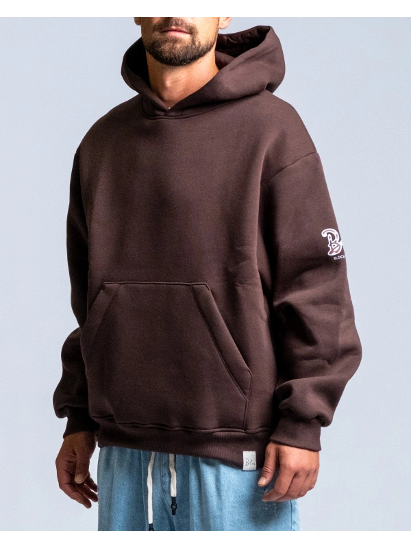 FELPA CAPP BOXY FIT MORO