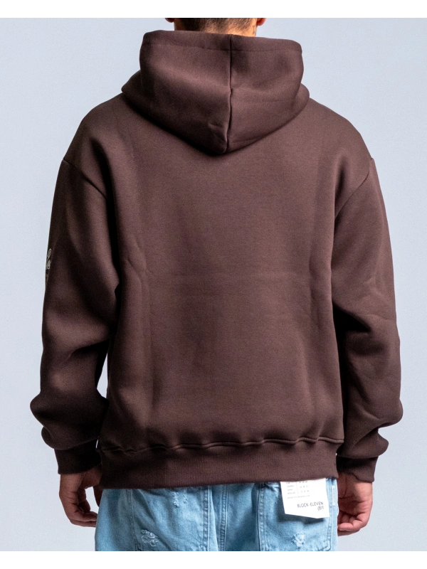 FELPA CAPP BOXY FIT MORO